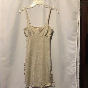 Glitter body con dress